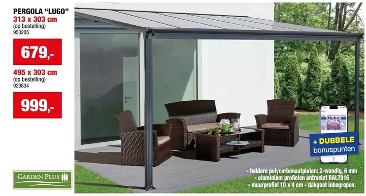 Pergola "Lugo"
