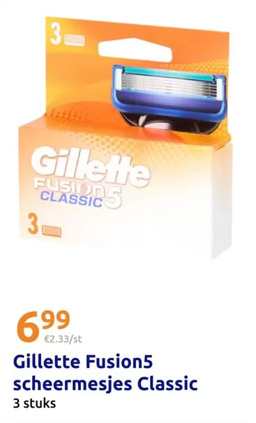 Fusion5 scheermesjes Classic