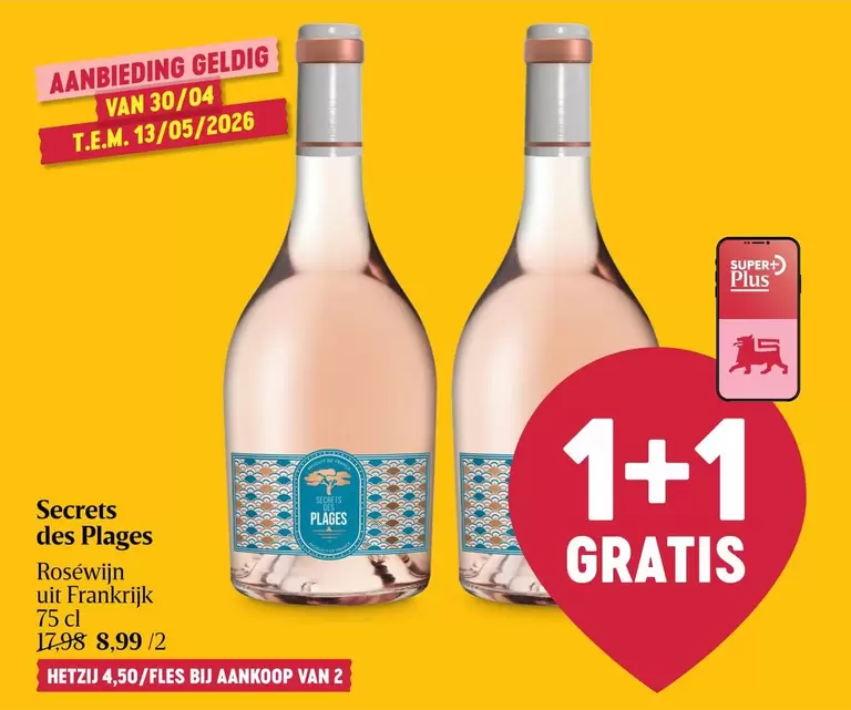 Secrets des Plages Rosé