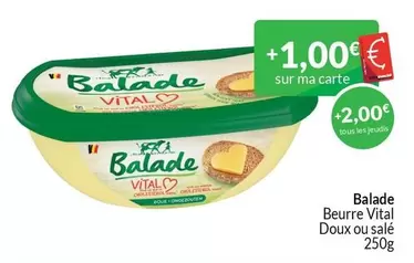 Beurre Vital Doux ou Salé