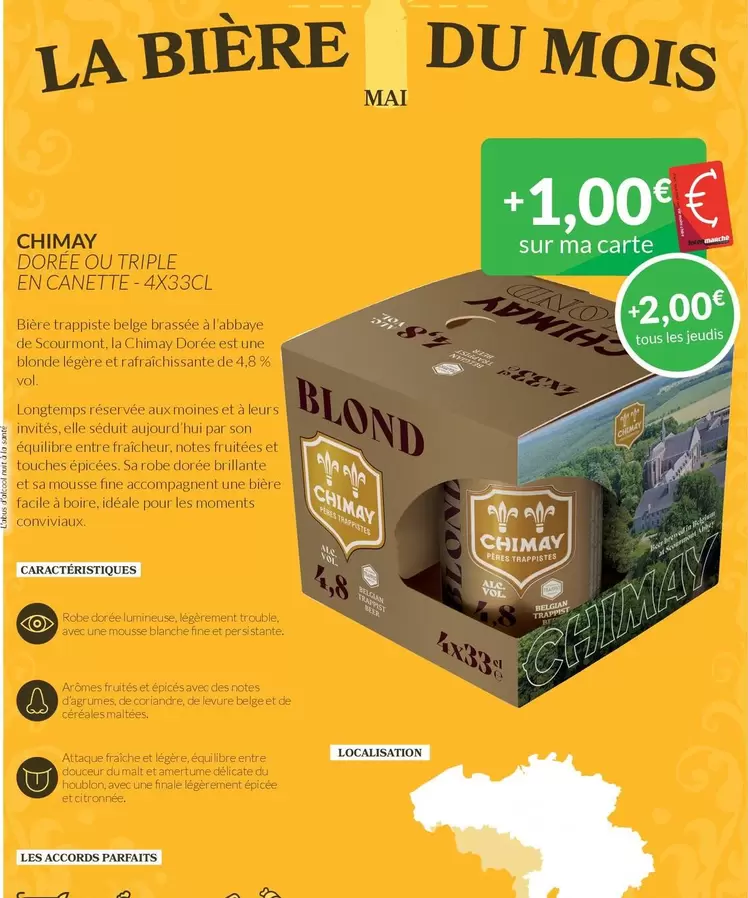 Chimay - LA BIÈRE DU MOIS