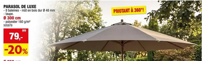 De - PARASOL DE LUXE