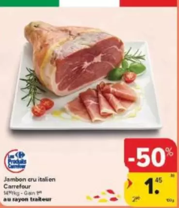 Jambon cru italien