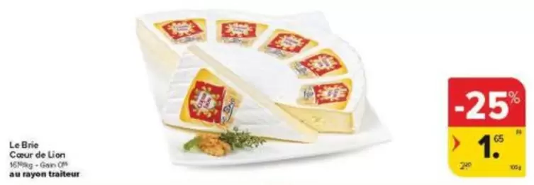 De - Le Brie Cœur de Lion