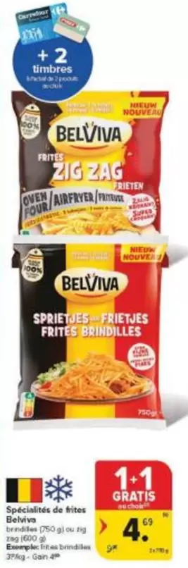 De - Frites Zig Zag / Sprietjes - Frietjes