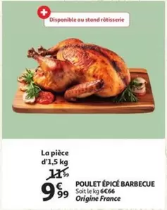 POULET ÉPICÉ BARBECUE