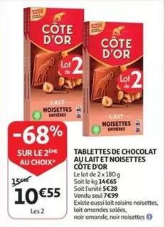 De - LAIT NOISETTES ENTIERES