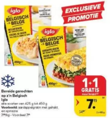 Be - reide gerechten op 'z'n lgisch