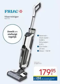 De - Vloerreiniger SW7777
