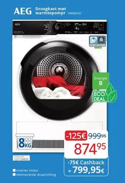 Droogkast met warmtepompr