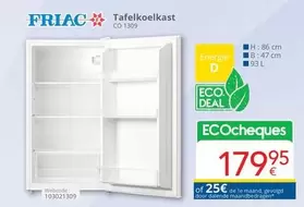 De - Tafelkoelkast CO 1309