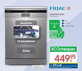 De - Vaatwasser VWS0200X-L