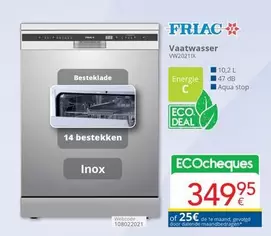 De - Vaatwasser VW2021IX