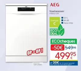 De - Vaatwasser FFB66272W
