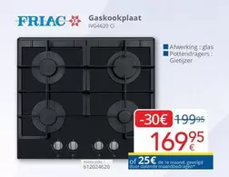 De - Gaskookplaat IVG4620 Ci