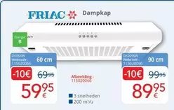 Dampkap DK060W 60 cm