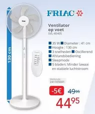Ventilator op voet SVL-4040S