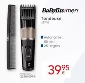 Tondeuse E974E