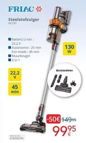Steelstofzuiger HC701
