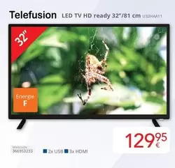 Telefusion LED TV HD ready 32"/81 cm U32HAA11