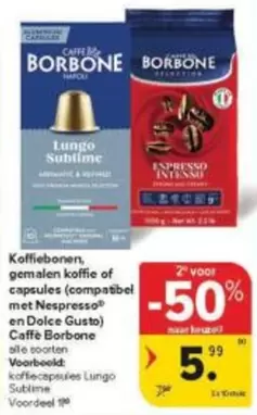 Dolce Gusto - Koffiebonen, gemalen koffie of capsules