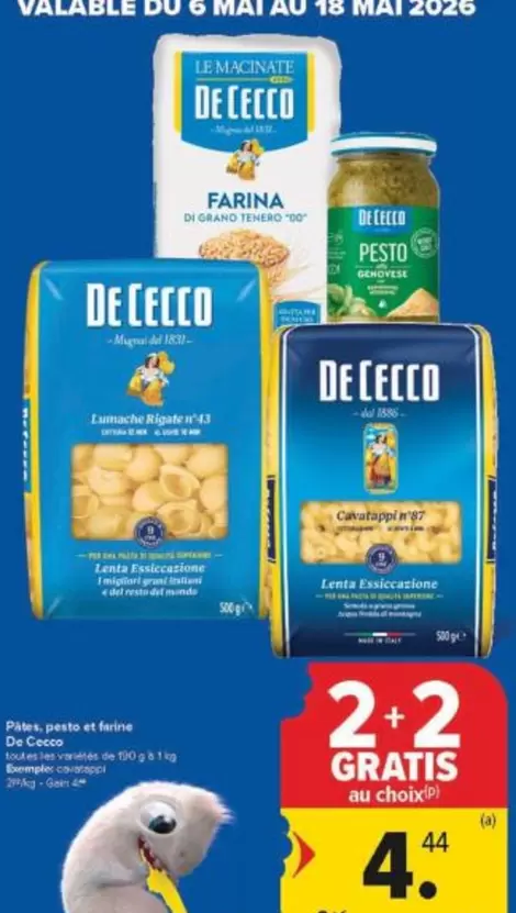 De - Pâtes, pâtes et féculents