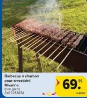 Barbecue à charbon pour arrosticini