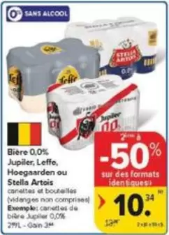 Jupiler - Bière 0,0%