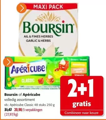 Boursin of Apéricube