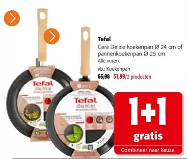 Cera Delice koekenpan Ø 24 cm of pannenkoekenpan Ø 25 cm