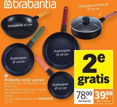 De - Tasty+ pannen