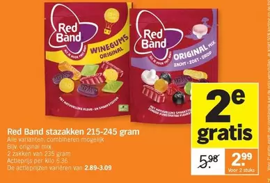 Red -  Band stazakken