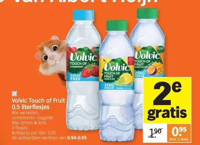 Free - Volvic Touch of Fruit 0.5 literflesjes