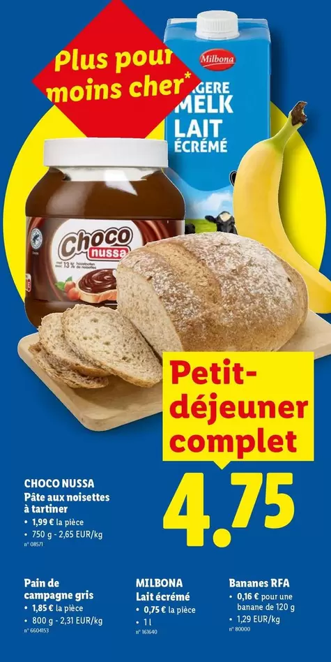 Cher - Petit-déjeuner complet