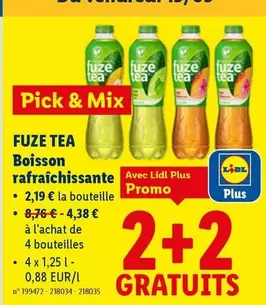 Mix - FUZE TEA Boisson rafraîchissante