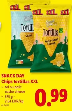 Snack - Chips tortillas XXL