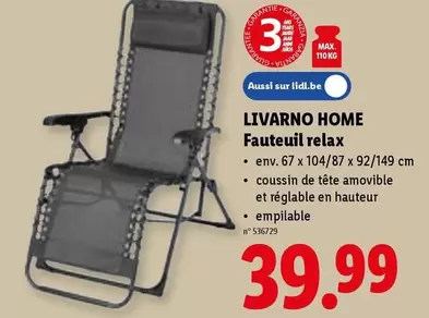 De - Fauteuil relax