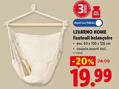 Fauteuil balan
c
oire