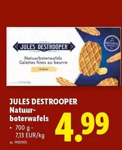 Jules - Natuur-boterwafels