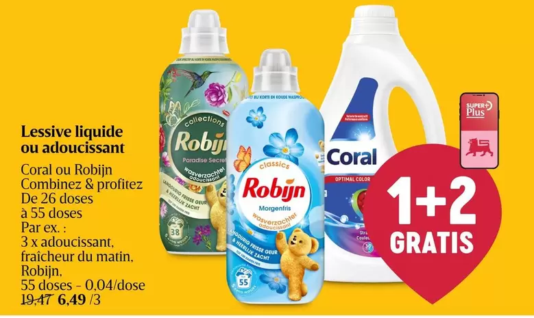 De - Lessive liquide ou adoucissant