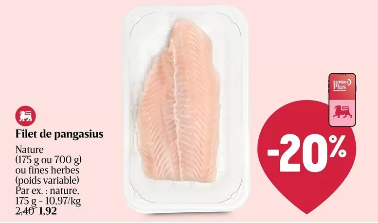 De - Filet de pangasius