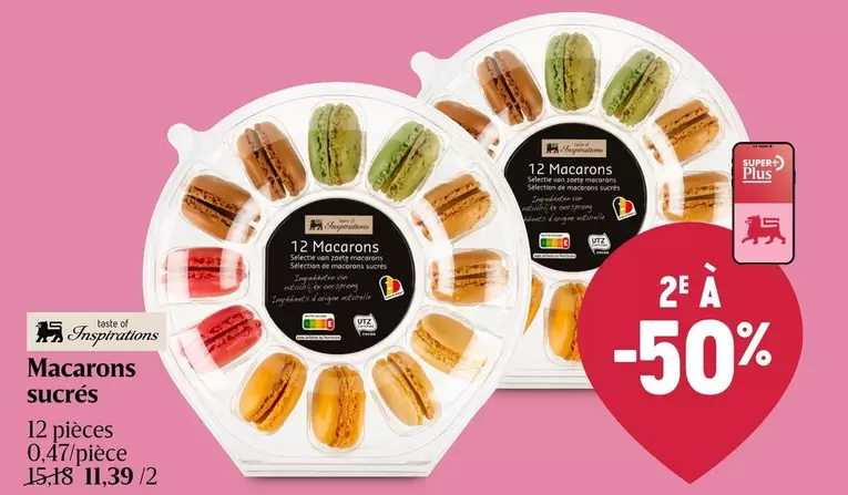 De - Macarons sucrés