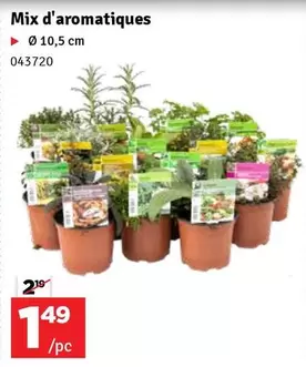 Mix -  d'aromatiques