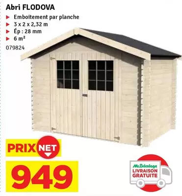 Abri FLODOVA 079824