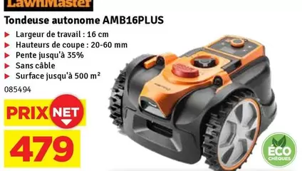 De - Tondeuse autonome AMB16PLUS