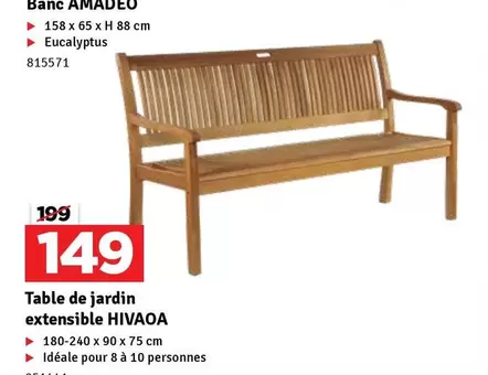 De - Banc AMADEO