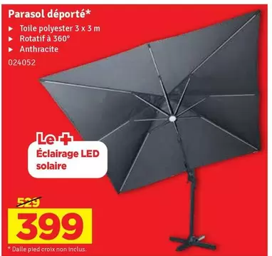 Parasol déporté 024052