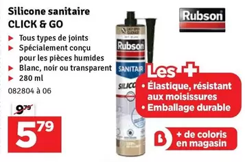 Go - Silicone sanitaire CLICK & GO