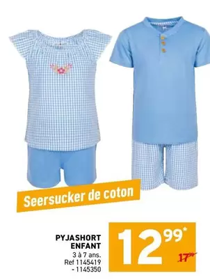 De - PYJASHORT ENFANT