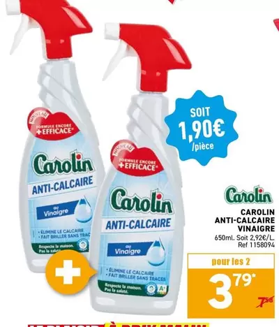 ANTI-CALCAIRE VINAIGRE
